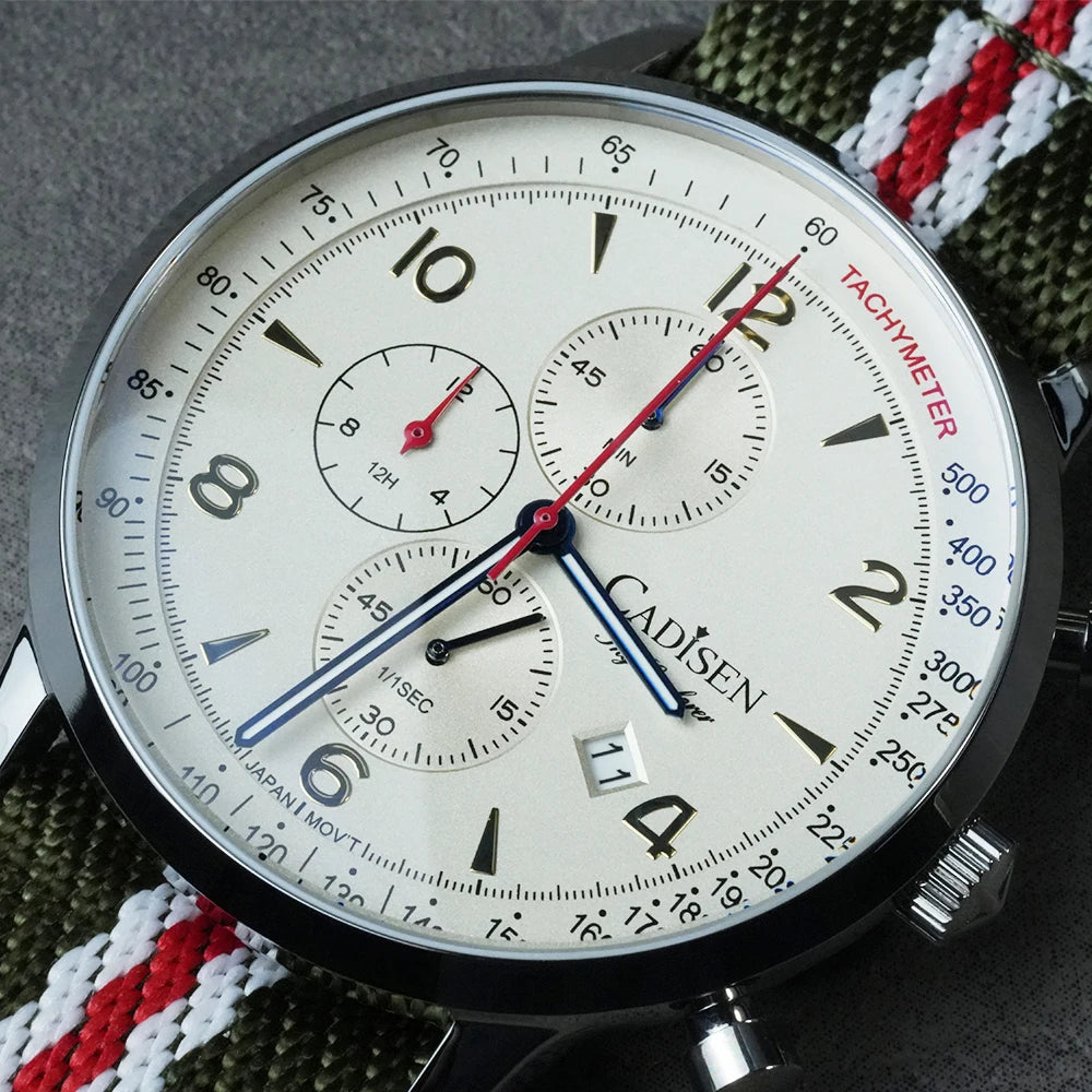 CADISEN herrklocka – Quartz, 50m