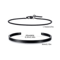Trendigt armband  för män – 2‑pack i rostfritt stål