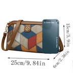 Mini Ryggsäck Crossbody – unisex axelväska i färgblock