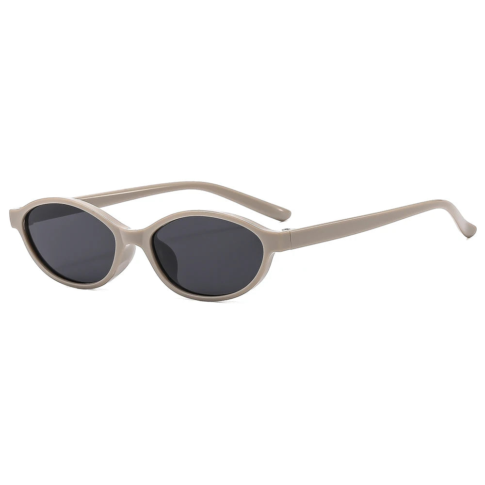 Retro Ovala Solglasögon – Trendiga Cat Eye UV400