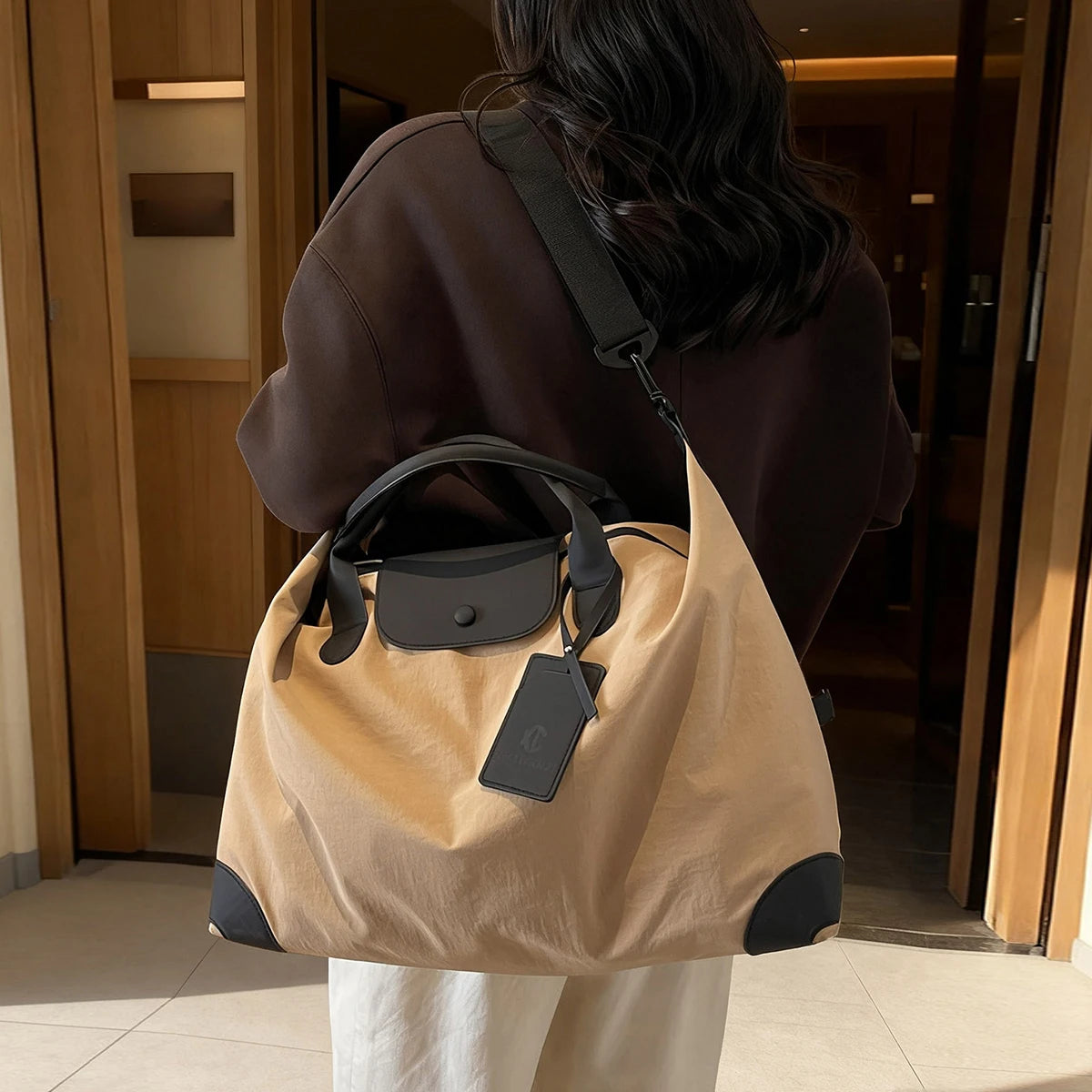Weekendbag – lätt reseväska i nylon