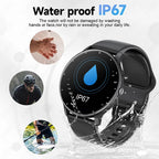 LIGE Smartwatch 1.28” – Bluetooth-samtal & pulsmätning
