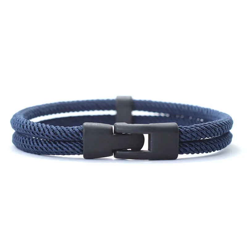 Rött Trådarmband Herr – Dubbellager