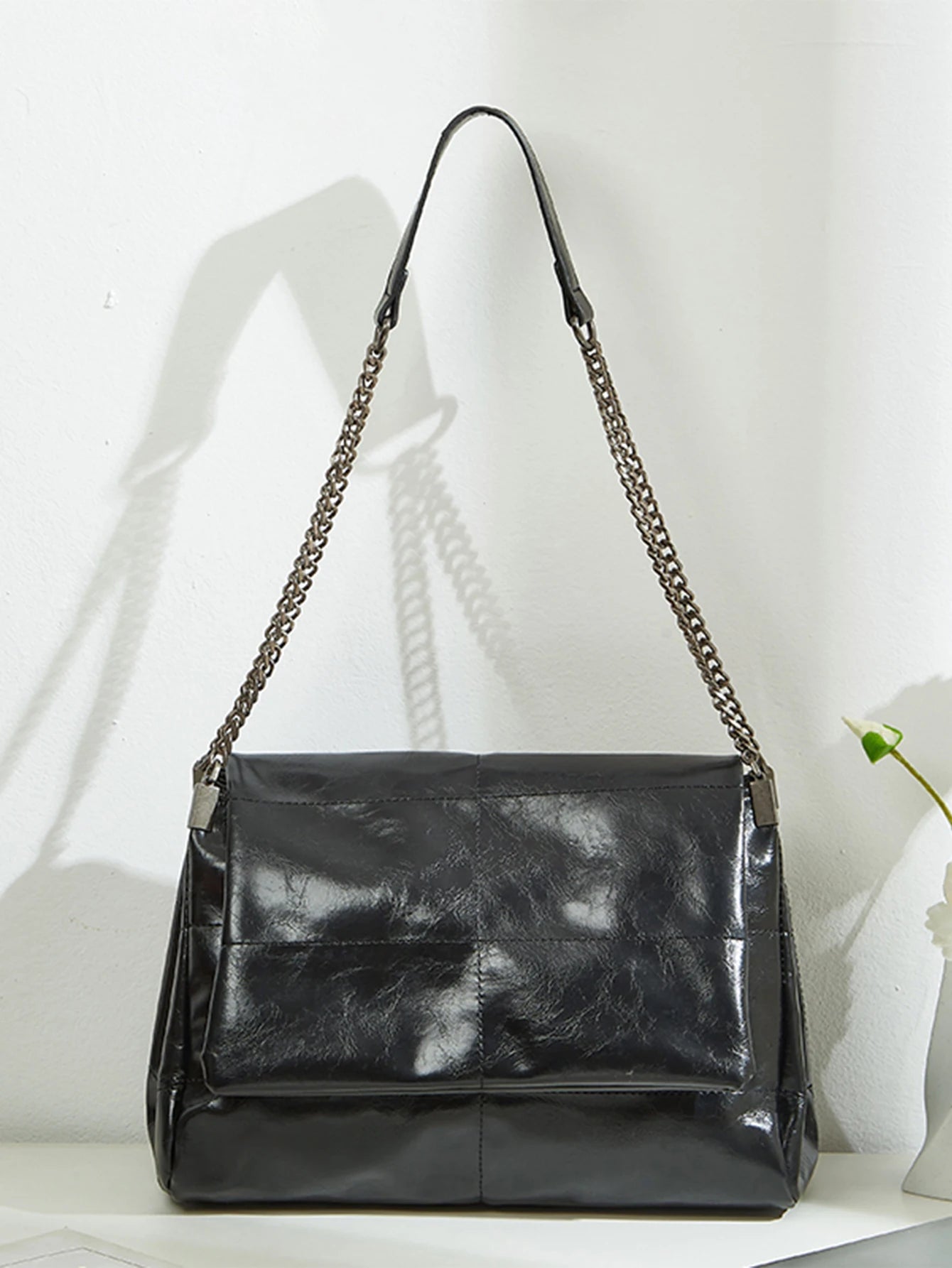 Axelväska Dam Fyrkantig – Minimalistisk Crossbody Väska