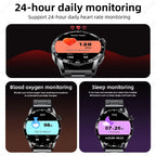 LIGE Outdoor Smartwatch 1.38” – Bluetooth-samtal & sport