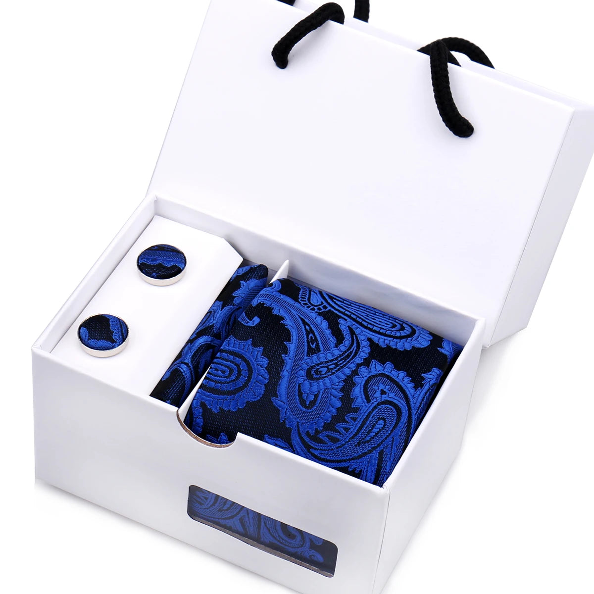 Slipsset i presentbox – lyxigt herrset