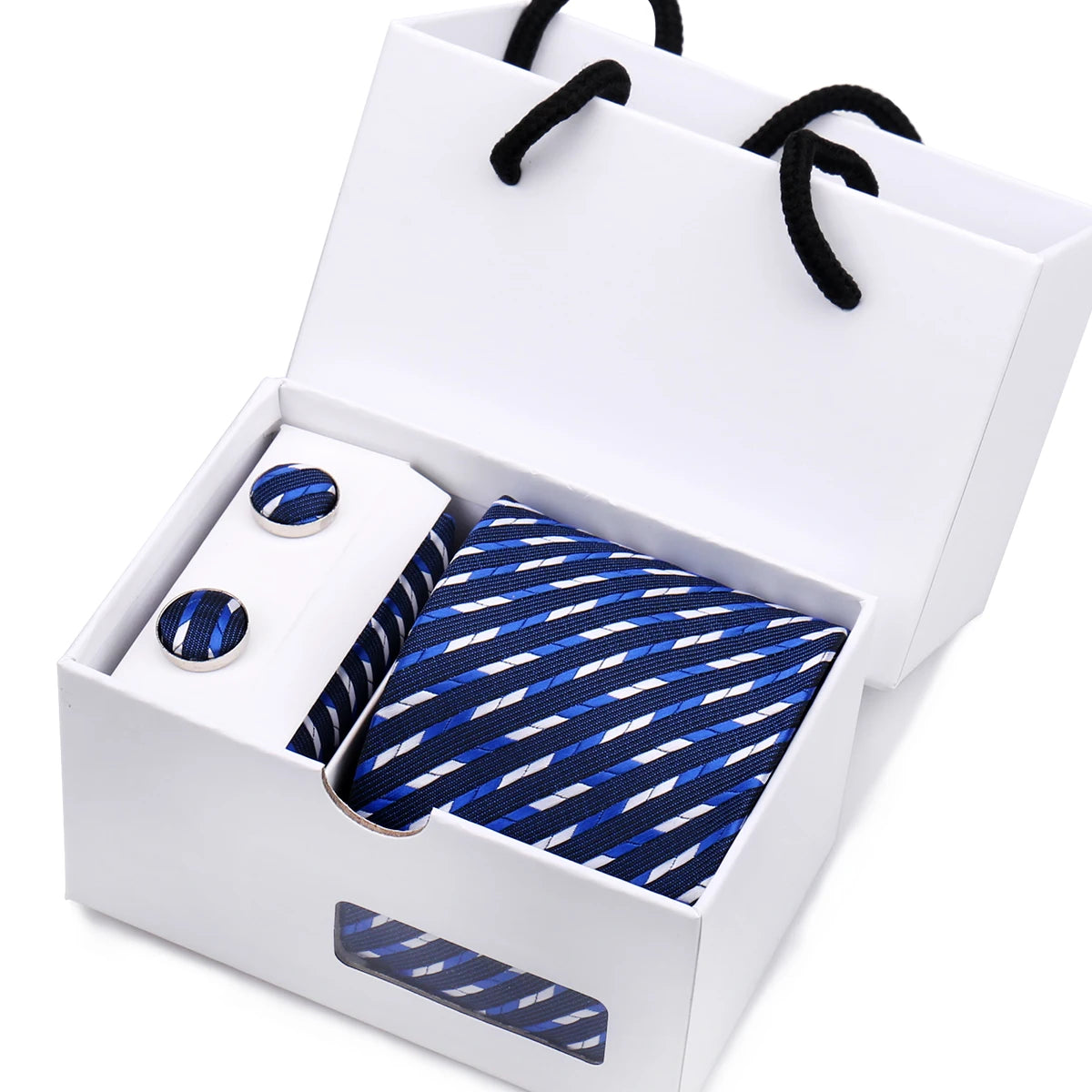 Slipsset i presentbox – lyxigt herrset
