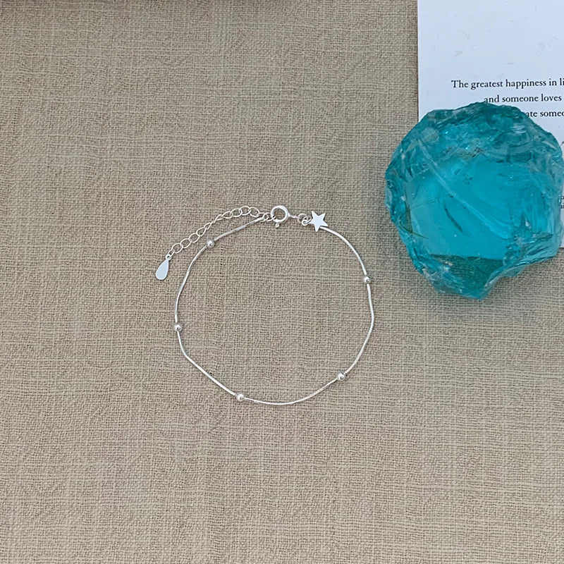 Silverarmband Dam Hjärta