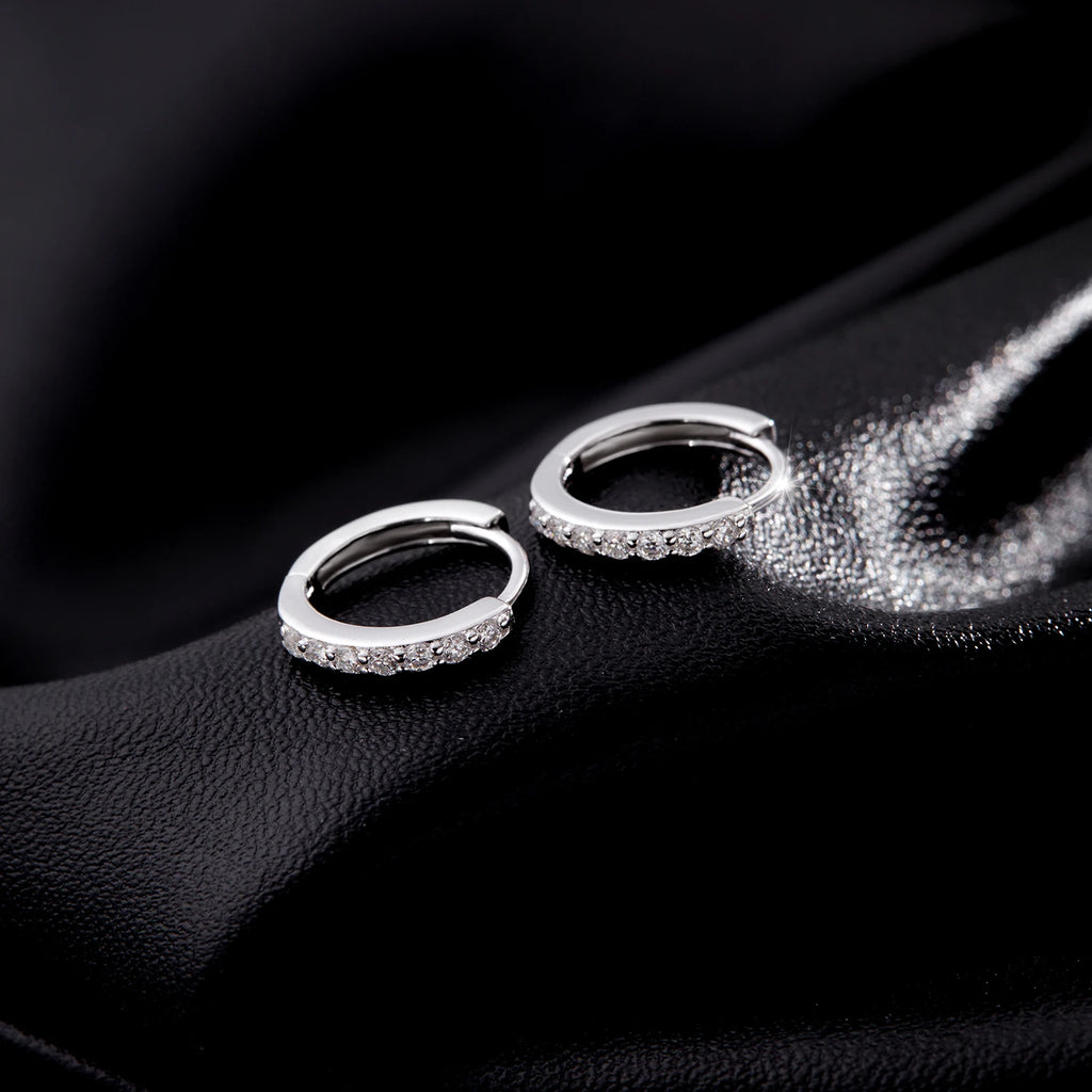 MODIAN creoler med moissanit – 925 sterlingsilver för dam