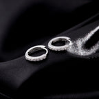 MODIAN creoler med moissanit – 925 sterlingsilver för dam