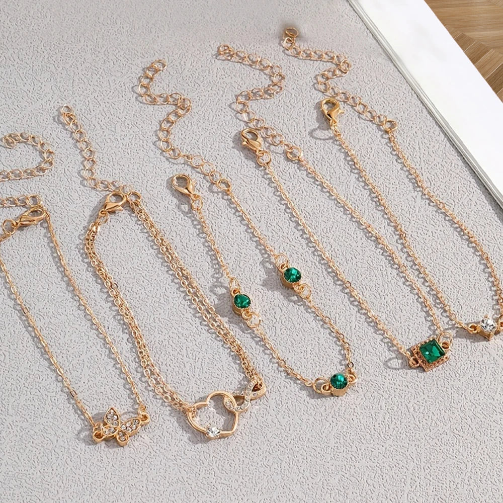 Armband dam – geometriskt armband med kristaller