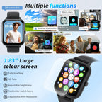 LIGE GPS Smartwatch 1.83” – 100+ sportlägen & Bluetooth-samtal