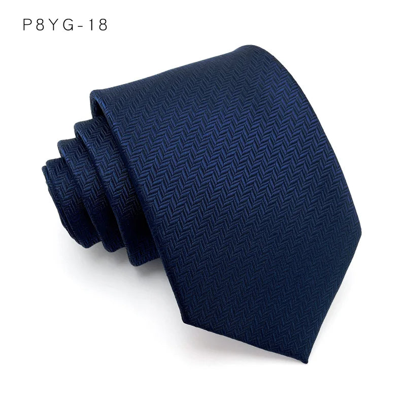 Slips herr 8 cm – prickig & rutig business