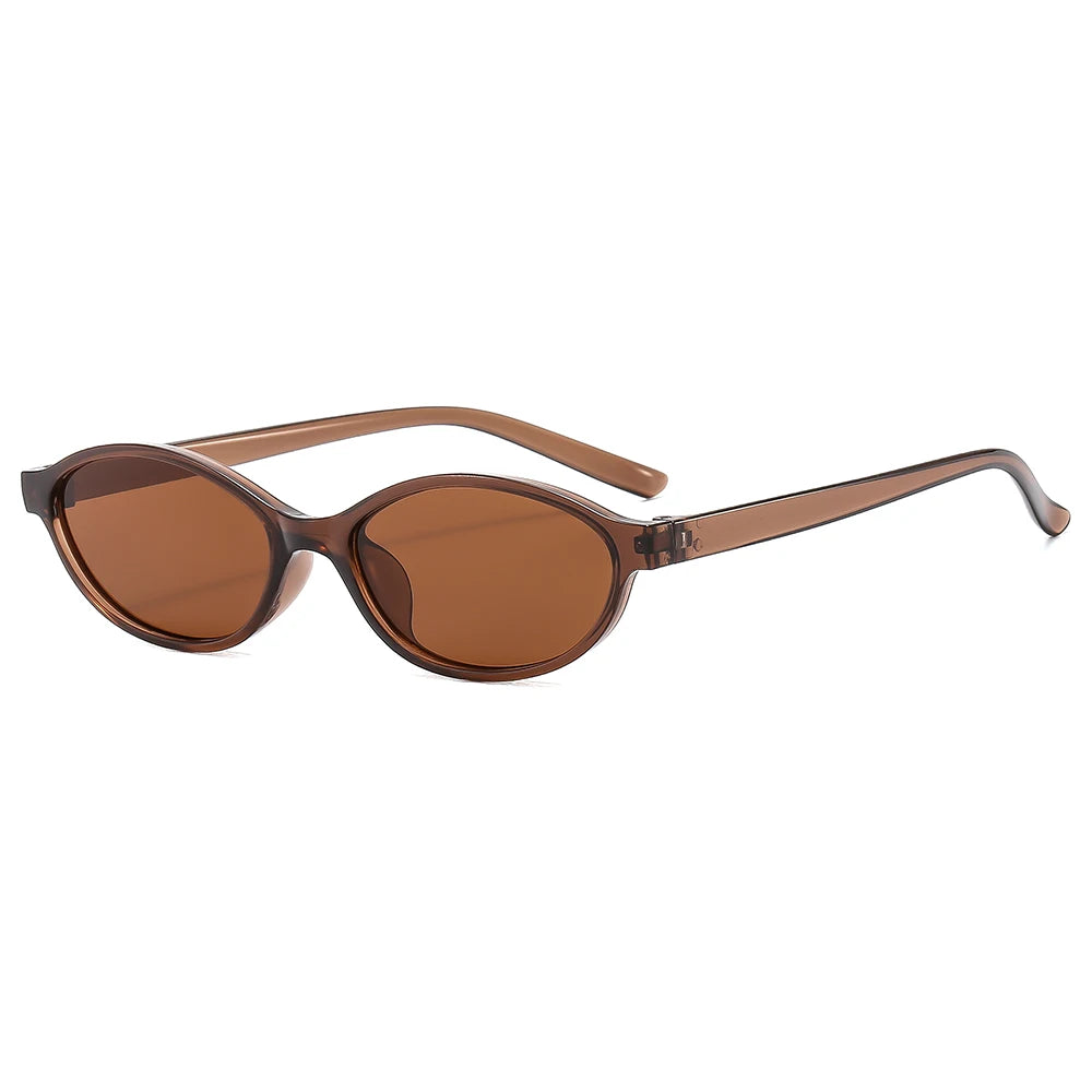 Retro Ovala Solglasögon – Trendiga Cat Eye UV400