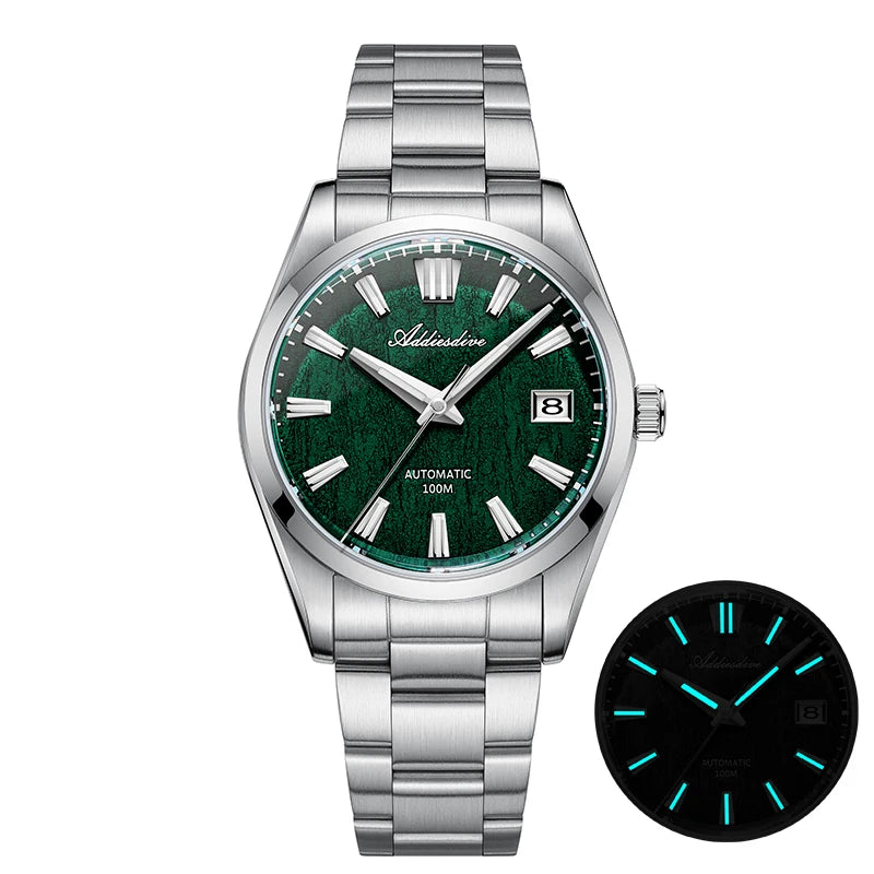 ADDIESDIVE Dress Watch 39mm – Automatisk lyxklocka med safirglas