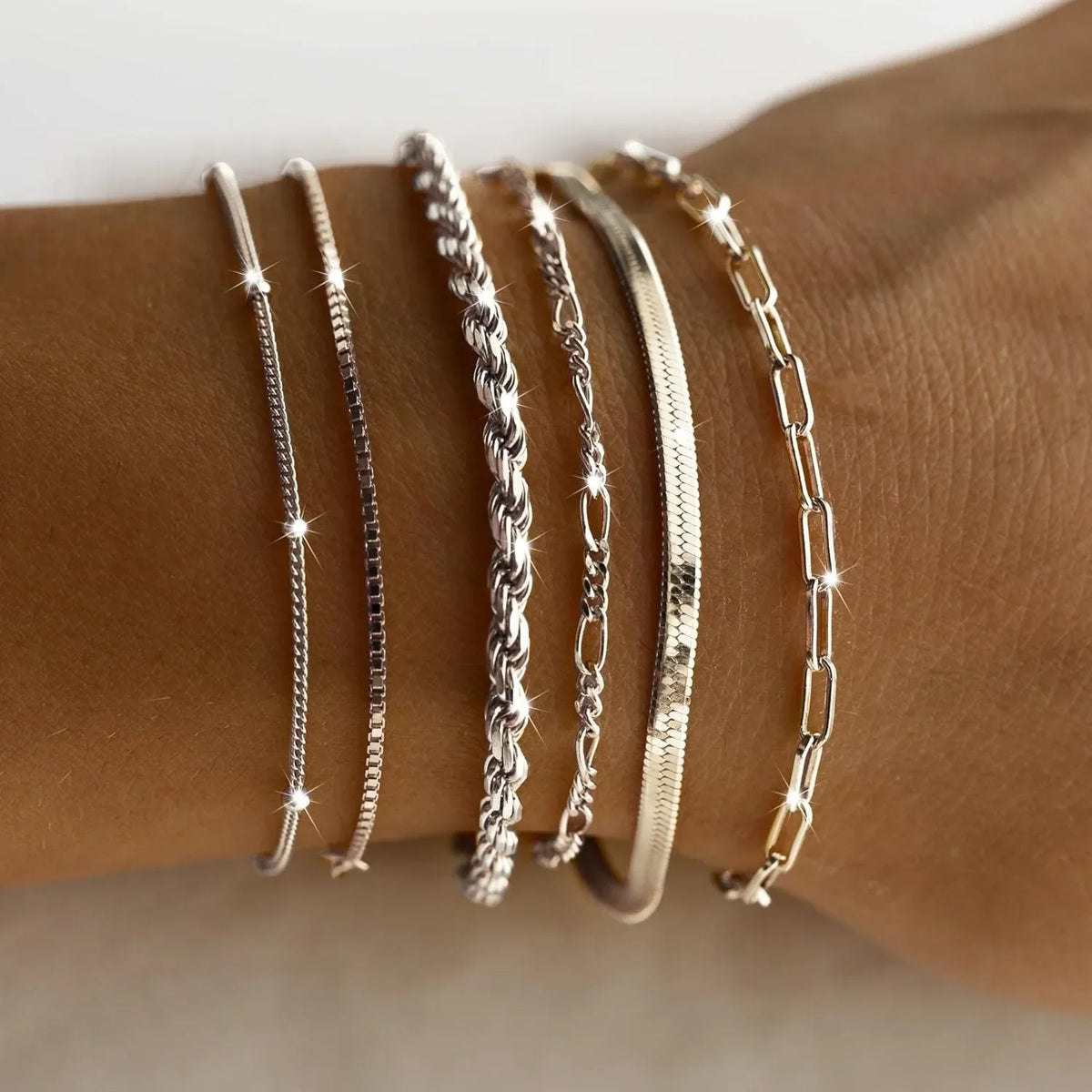 Trendigt armbandsset för dam