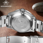ADDIESDIVE AD2101 automatisk herrklocka – Safirglas, 200 m