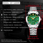 BENYAR Automatisk Herrklocka 40 mm – Sport & dykstil 50M