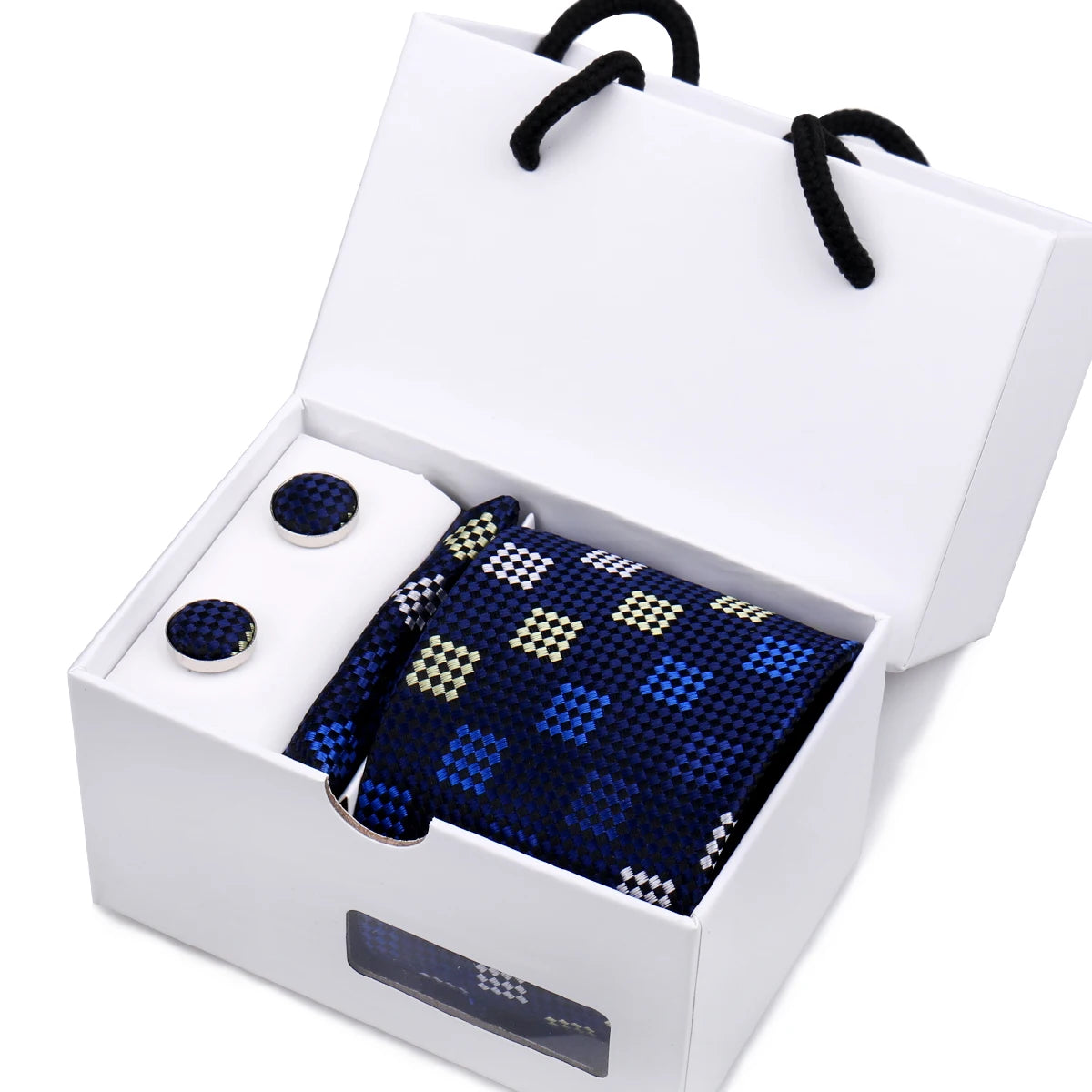 Slipsset i presentbox – lyxigt herrset