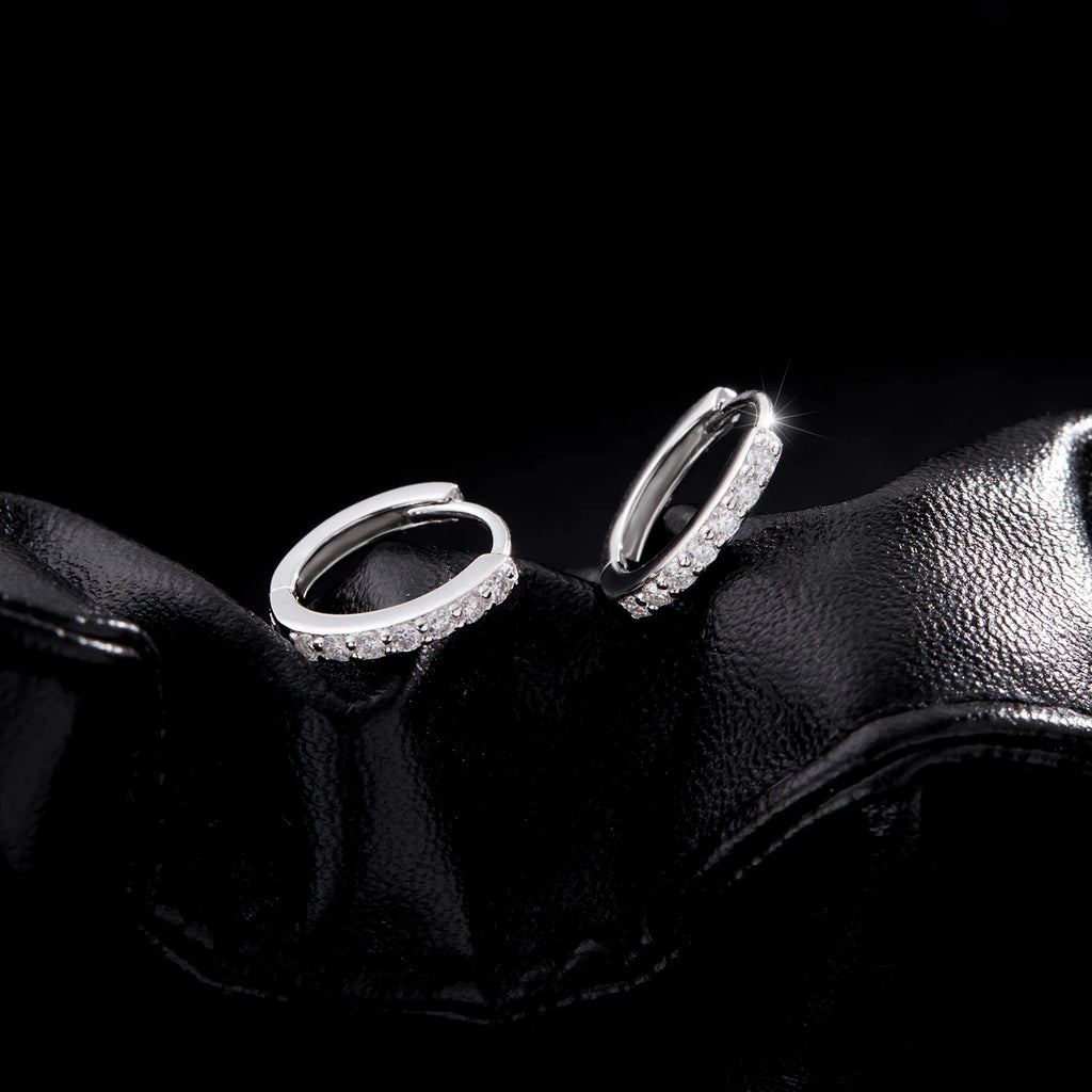 MODIAN creoler med moissanit – 925 sterlingsilver för dam