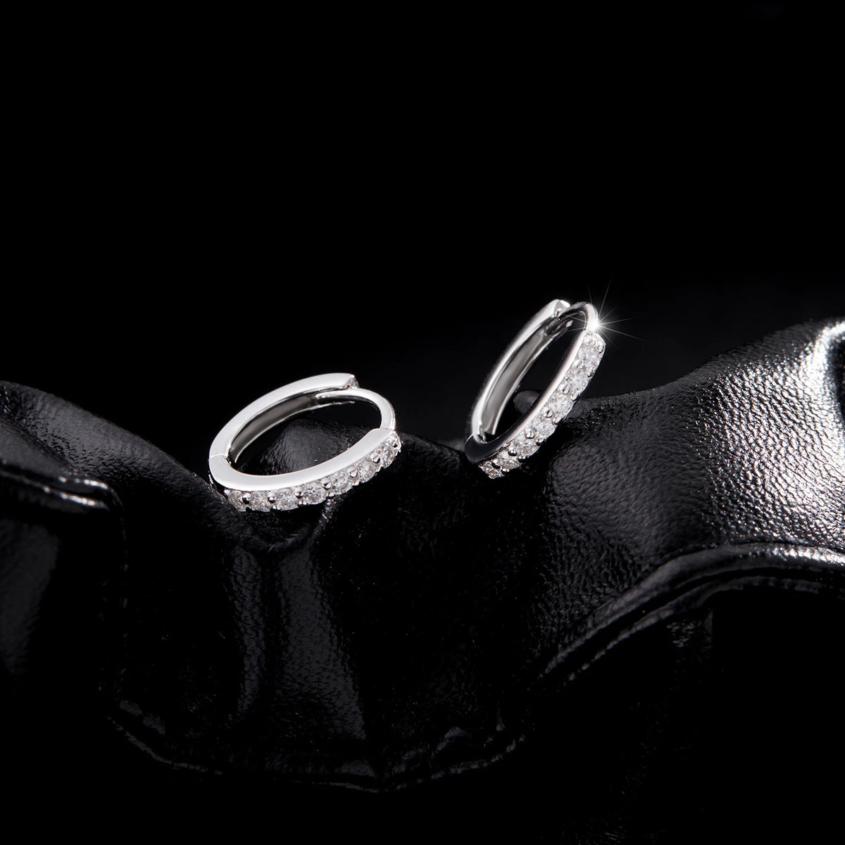 MODIAN creoler med moissanit – 925 sterlingsilver för dam