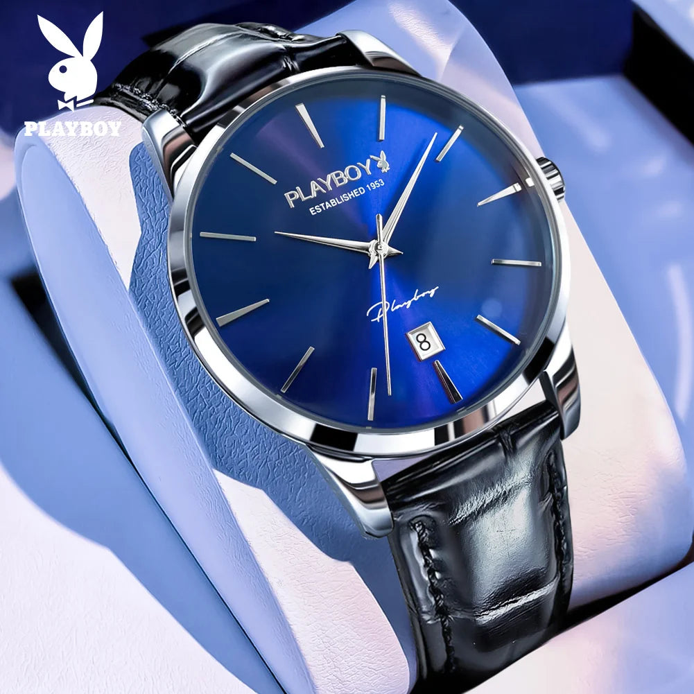PLAYBOY 2604 Herrklocka – kvartsklocka