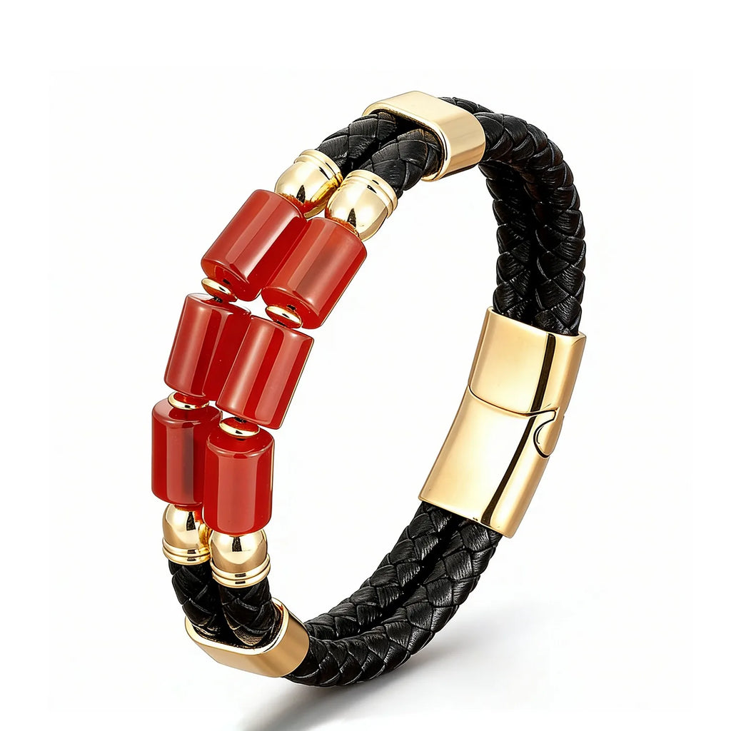 Armband herr – stenarmband med magnetlås