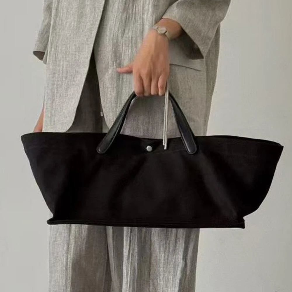 Canvasväska dam – stilren tote bag för vardag och pendling