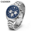 Cadisen C7063 herrklocka – Stoppur, safirglas 42 mm