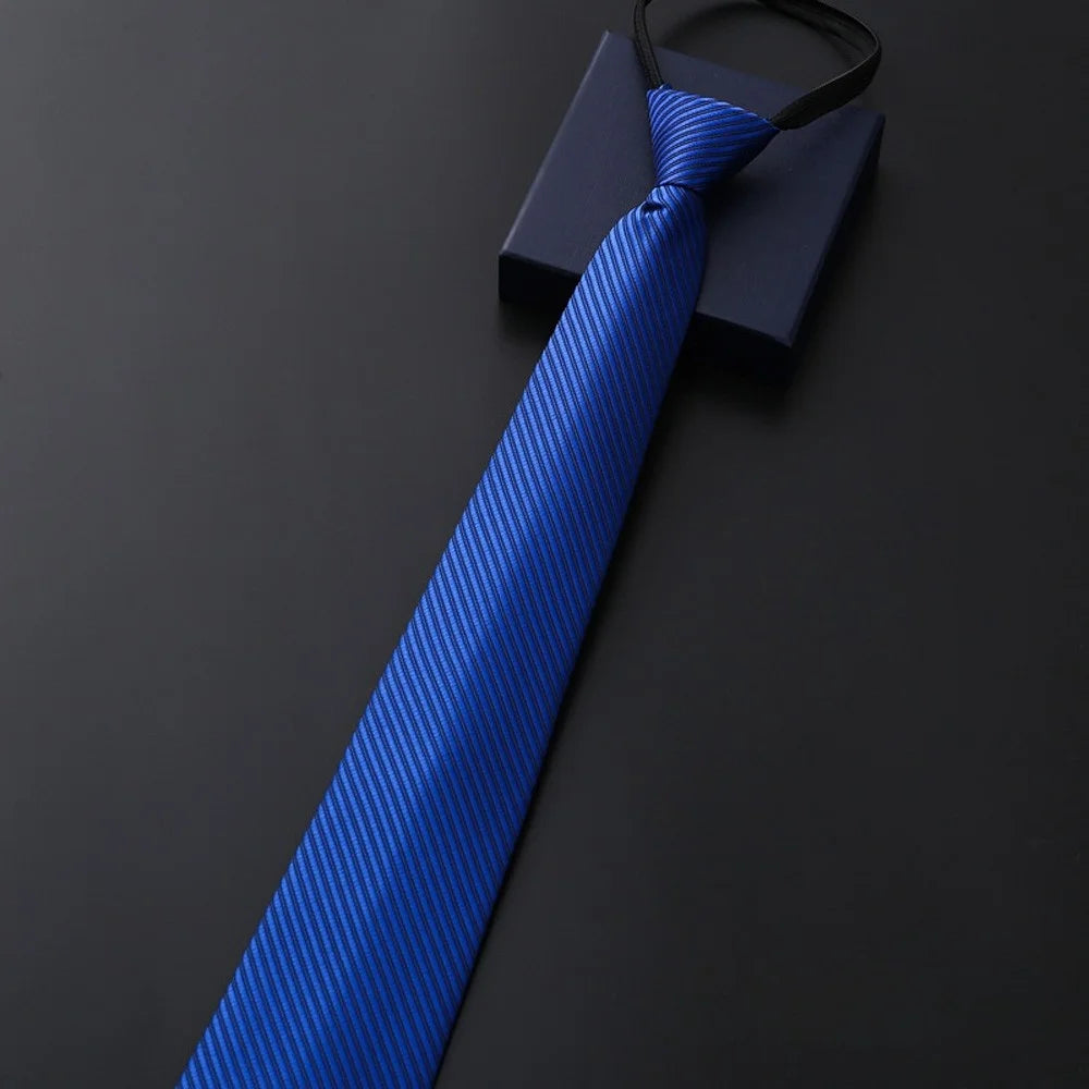Lazy slips 8 cm – randig med dragkedja