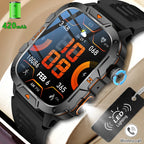 LIGE Rugged Military Smartwatch 1.96” – Bluetooth & ficklampa
