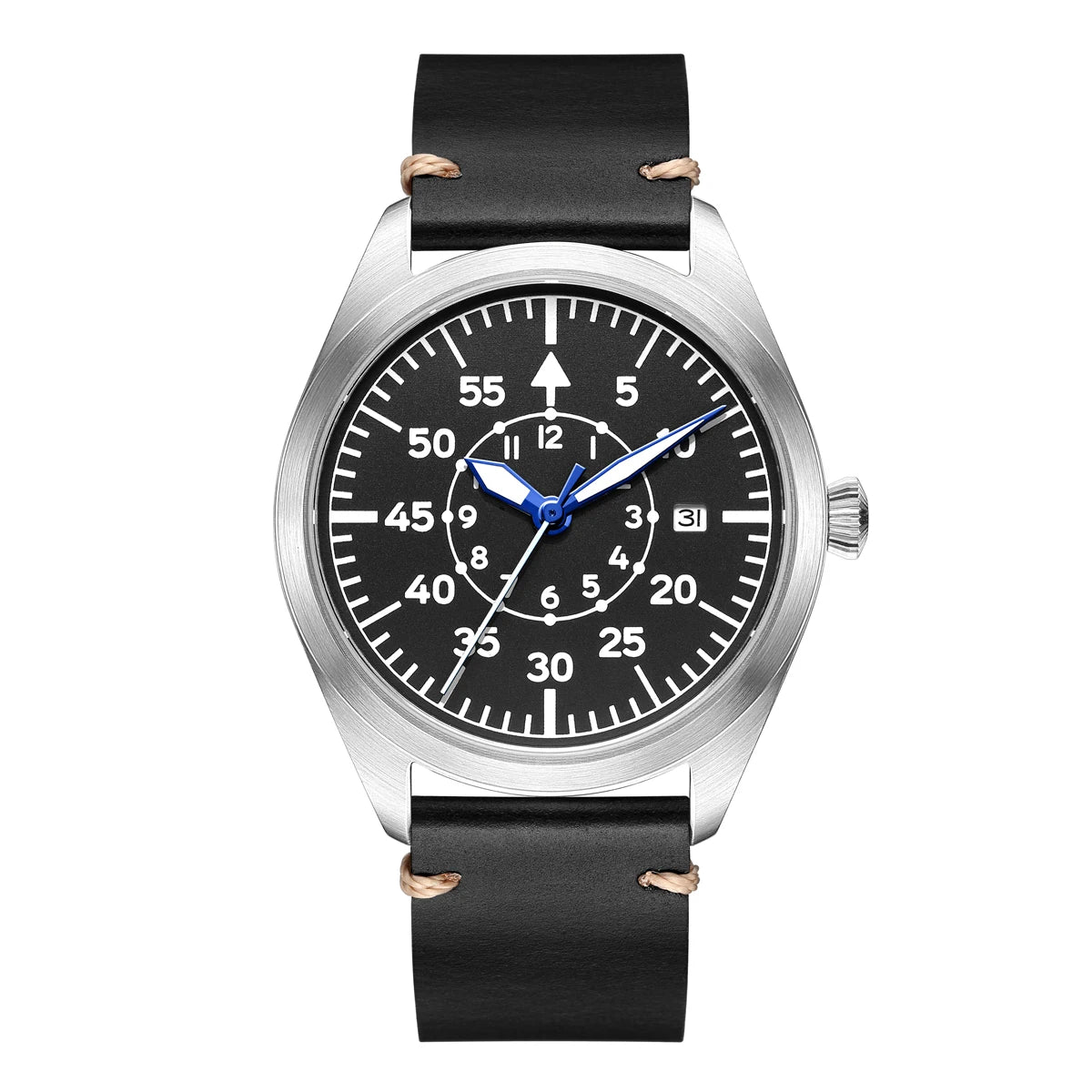 Automatisk Flieger pilotklocka herr – Miyota 8215 med safirglas