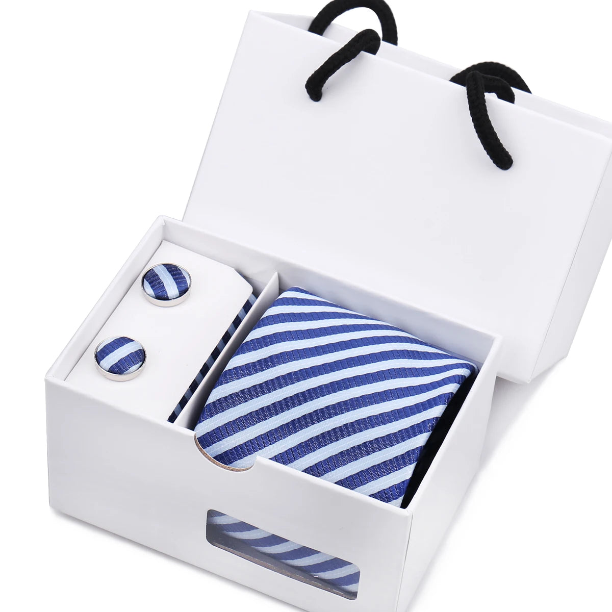 Slipsset i presentbox – lyxigt herrset