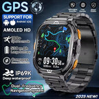 X5 GPS Smartwatch – AMOLED 1.96” & 5ATM Militärklassad