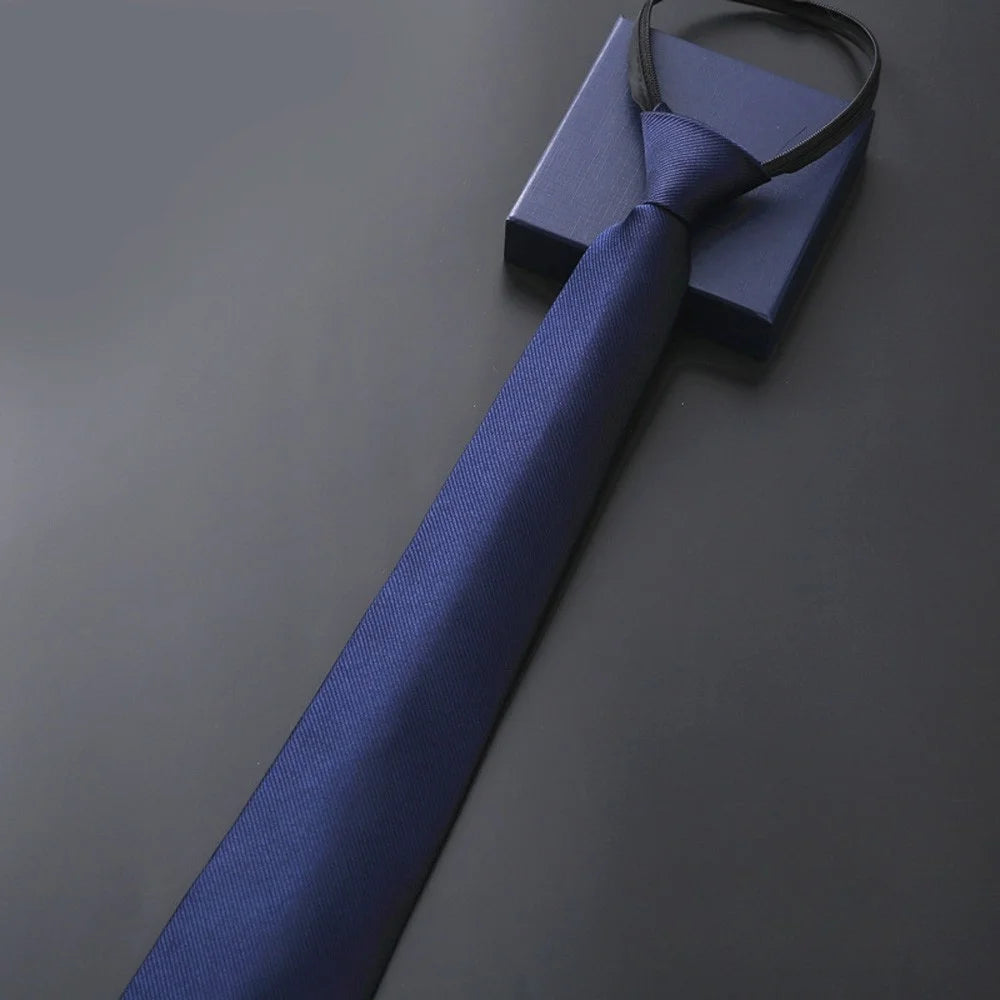 Lazy slips 8 cm – randig med dragkedja