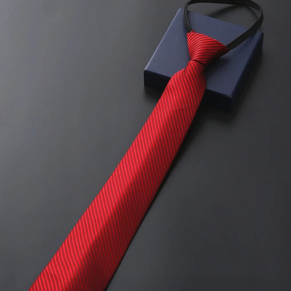 Lazy slips 8 cm – randig med dragkedja