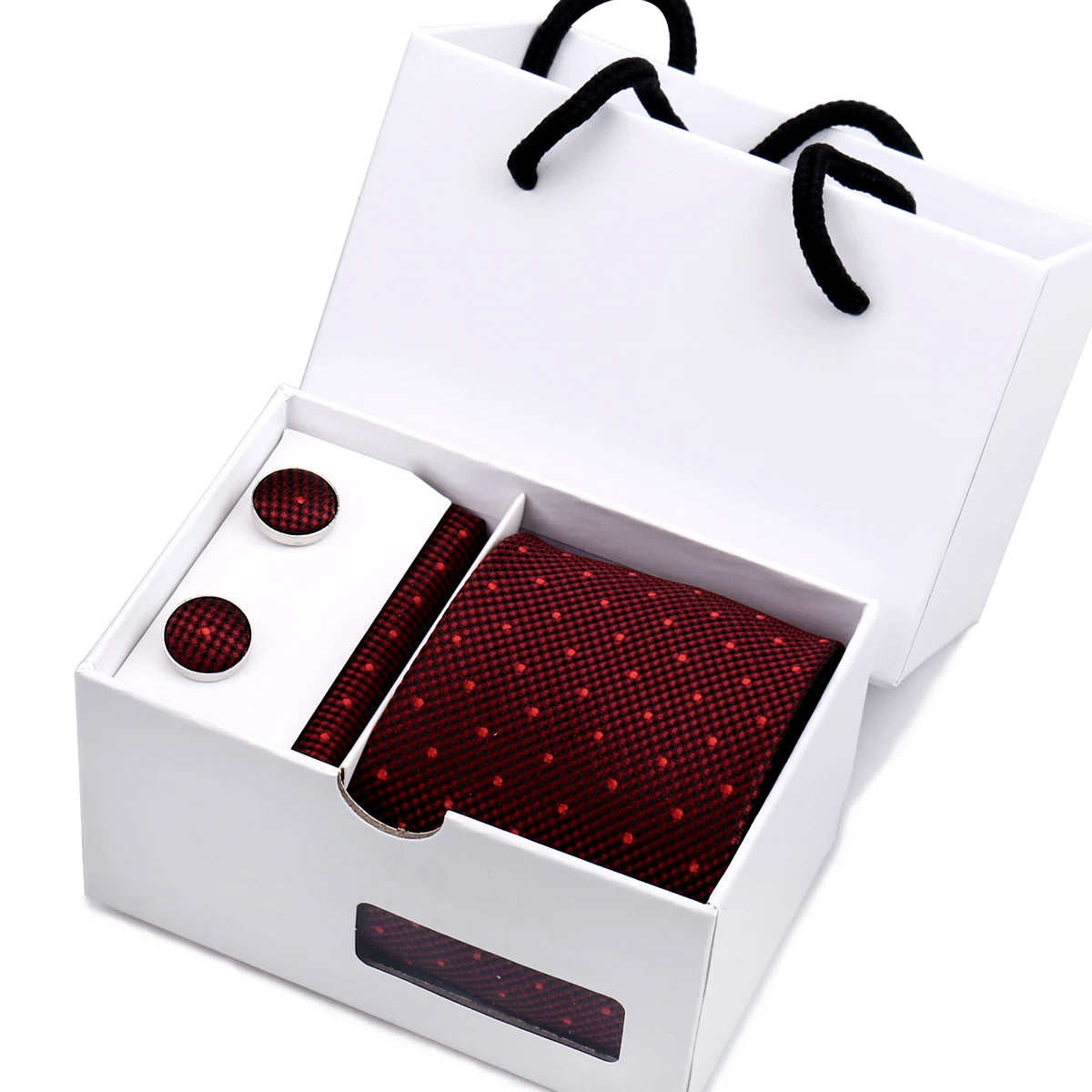 Slipsset i presentbox – lyxigt herrset