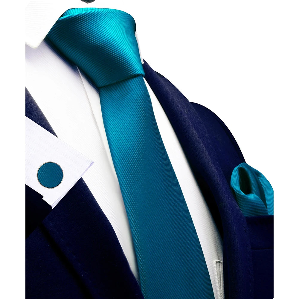 Slipsset för herr – Slips, ficknäsduk & manschettknappar