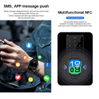 Smartwatch 2.01” HD – Bluetooth-samtal & stor skärm