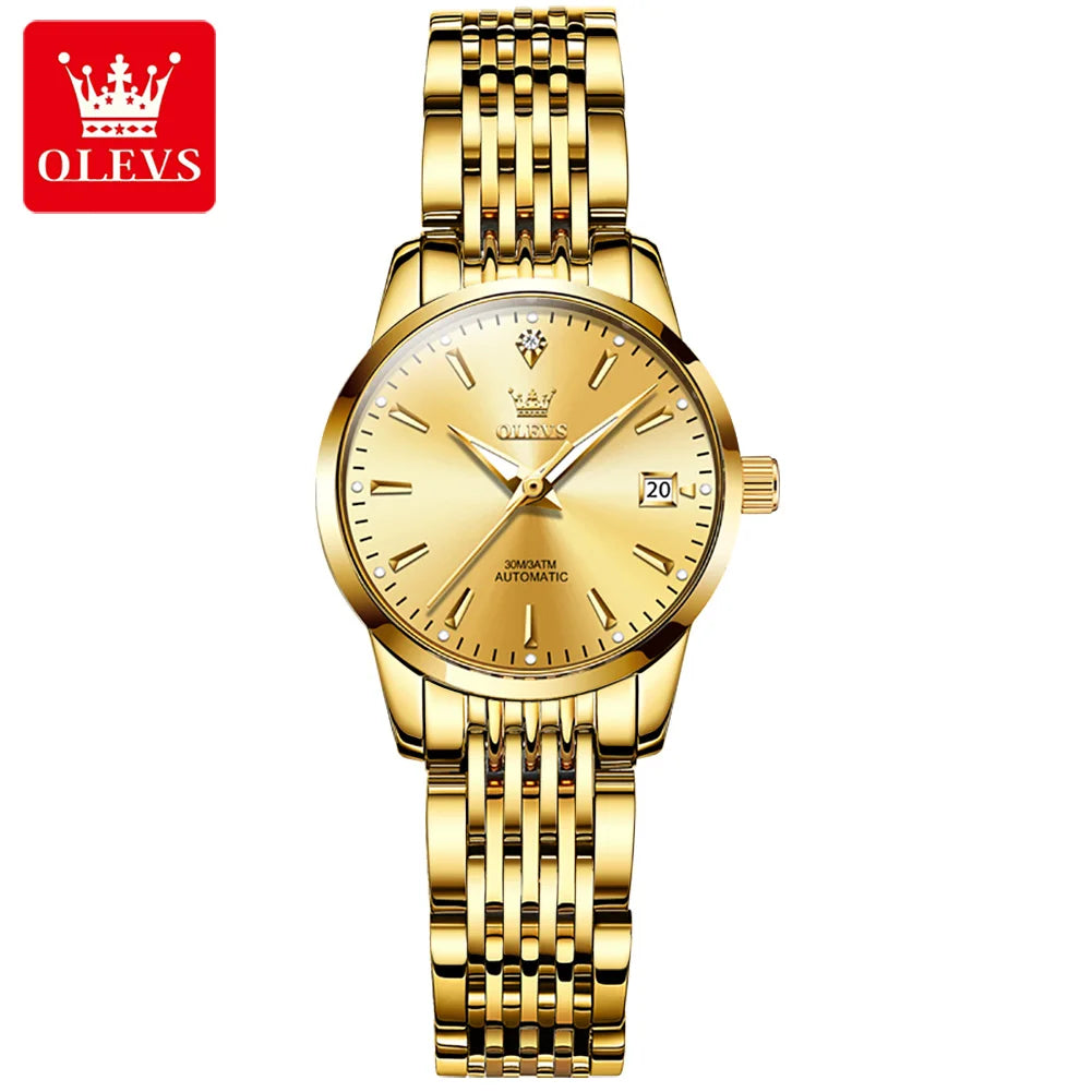 Damklocka OLEVS 6635 Automatisk