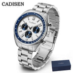 Cadisen C7063 herrklocka – Stoppur, safirglas 42 mm