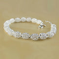 925 Sterling Silver Armband med Zirkonia – Elegant Damarmband