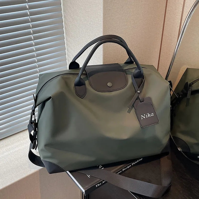 Lätt weekendbag i Oxford – rymlig duffel för resa och gym