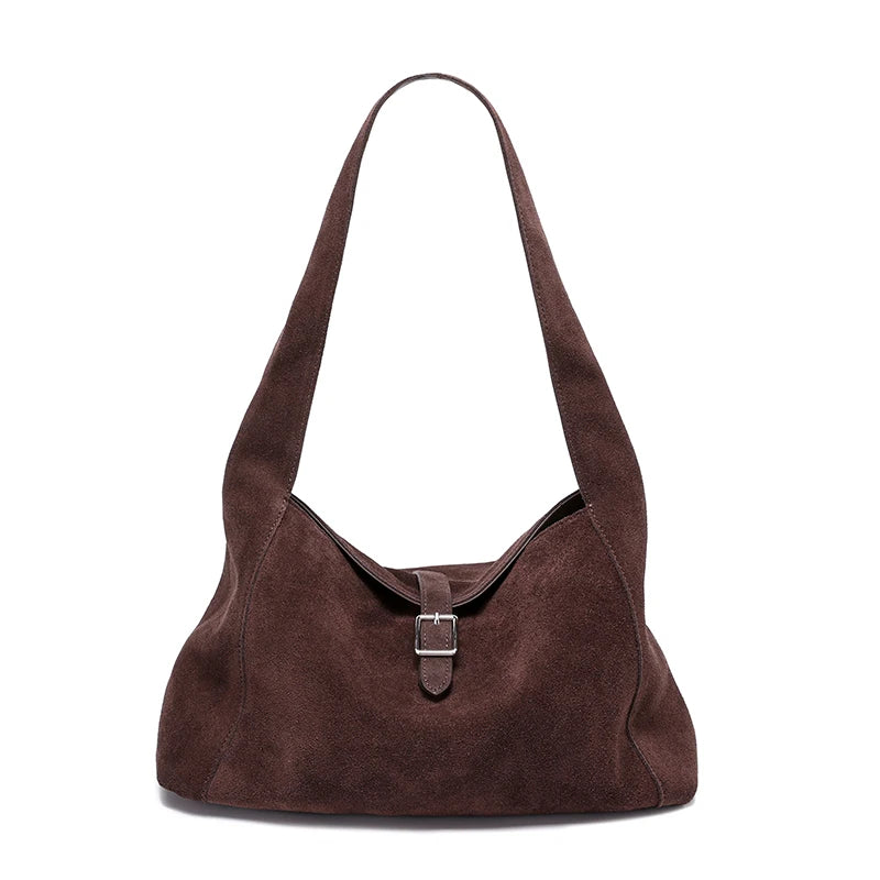 Mockaväska dam i äkta läder – crossbody