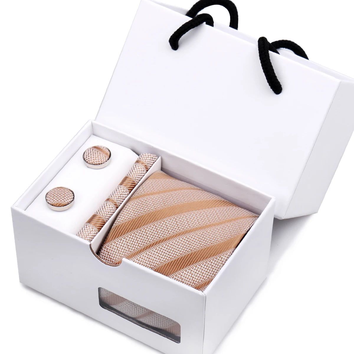 Slipsset i presentbox – lyxigt herrset