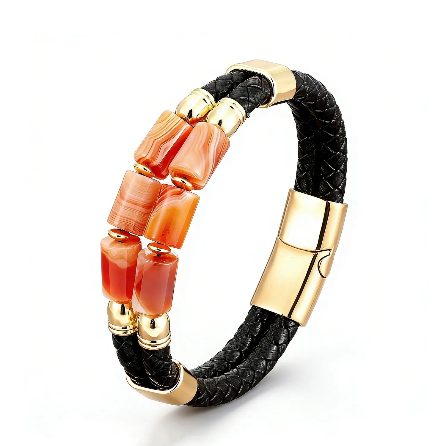 Armband herr – stenarmband med magnetlås
