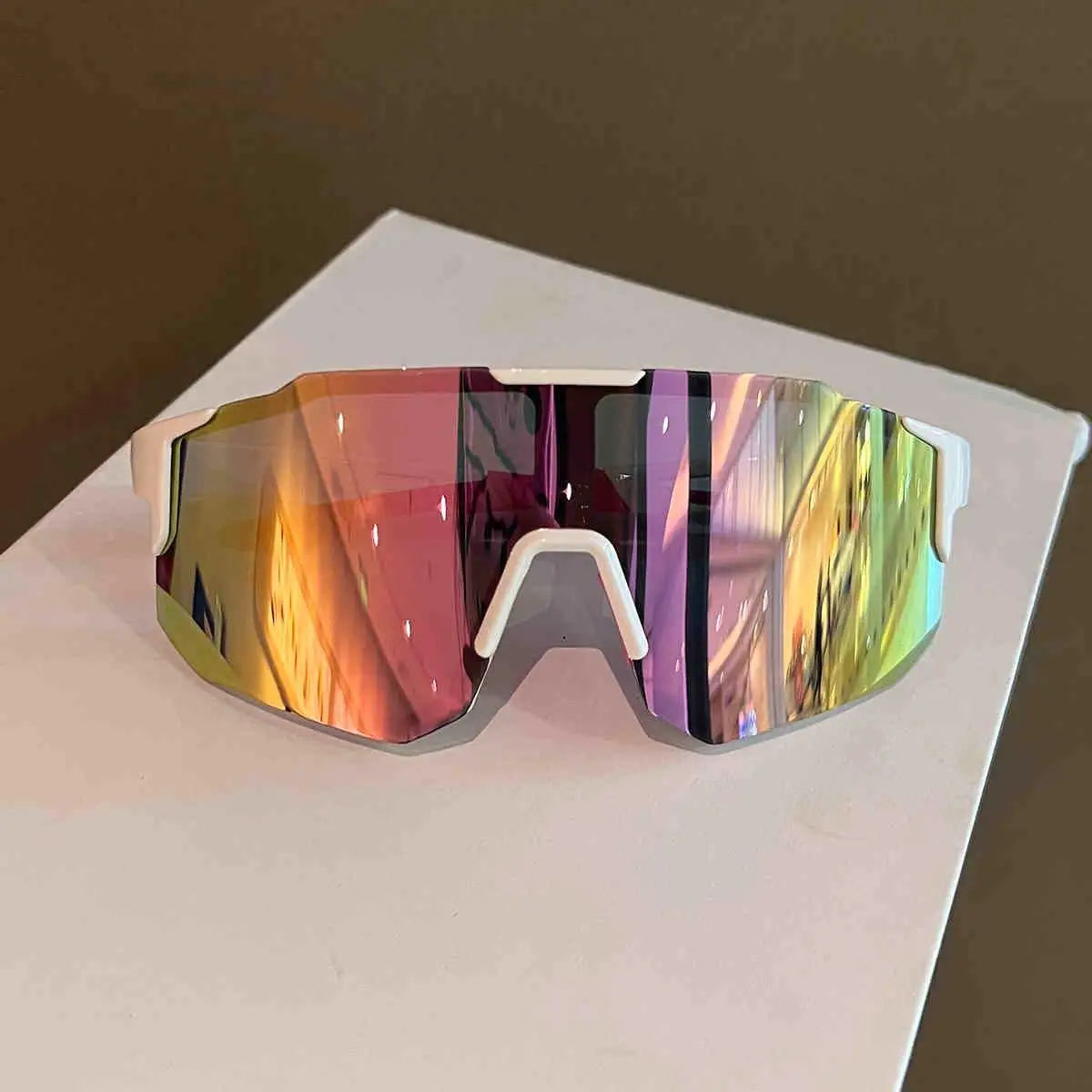 Cykelglasögon Large Frame – UV400 Sport & Vindskydd