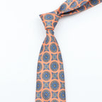 Slips herr 7,5 cm – färgglad prickig & floral