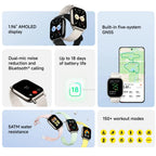 Redmi Watch 5 Lite – AMOLED, GNSS & 150+ träningslägen