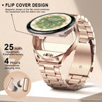 Smartwatch LIGE TWS 2‑i‑1 – med hörlurar & Bluetooth